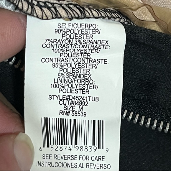 NWT Women’s Speechless Black Gold Sequin Formal Cocktail Prom Party Size Medium - Picture 9 of 13